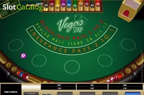 Скрин2. Vegas Strip Blackjack (Microgaming) слот