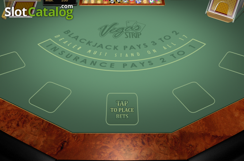 Скрин2. Vegas Strip Blackjack Gold слот