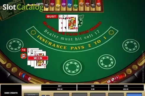 Скрин4. Super Fun 21 (Microgaming) слот