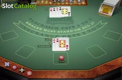 Скрин2. High Limit European Blackjack слот