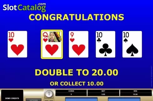 Скрин5. All American Poker (Microgaming) слот