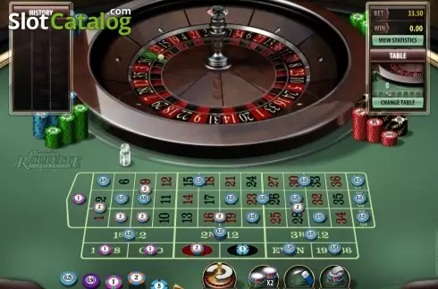 Скрин3. Premier Roulette Diamond Edition слот