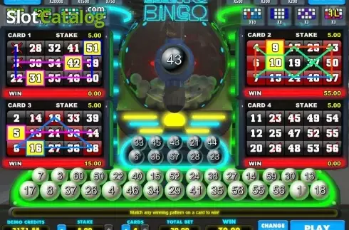 Скрин3. Electro Bingo слот