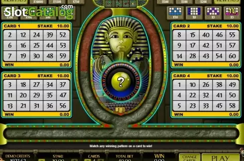 Скрин2. Pharaoh Bingo слот