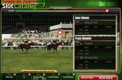 Скрин5. Premier Racing слот