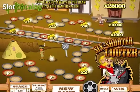 Скрин2. Six Shooter Looter слот