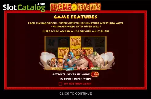 Скрин2. Lucha Legends слот