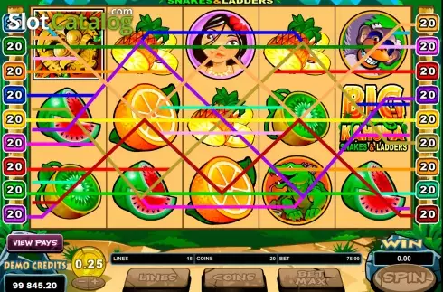 Скрин7. Big Kahuna - Snakes & Ladders слот