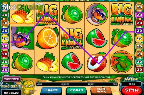 Скрин9. Big Kahuna - Snakes & Ladders слот