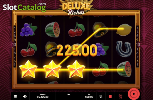 Скрин7. Deluxe Riches слот