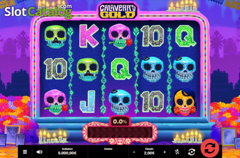 Скрин3. Calaveras Gold слот