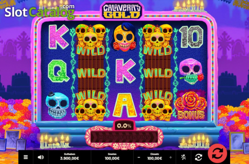 Скрин4. Calaveras Gold слот