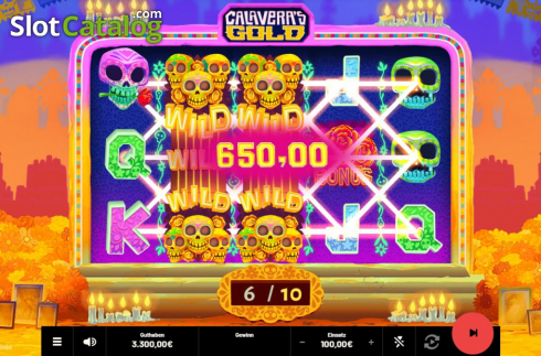 Скрин6. Calaveras Gold слот