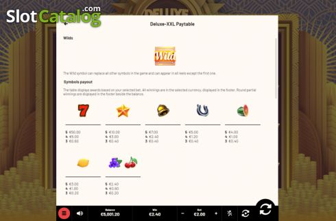 Скрин6. Deluxe Riches XXL слот