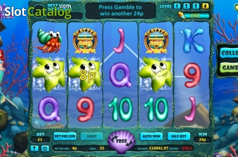 Скрин2. Coral Treasures слот