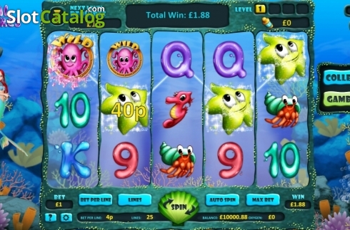 Скрин3. Coral Treasures слот