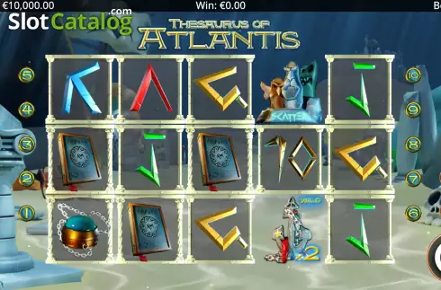 Скрин2. Thesaurus Of Atlantis слот