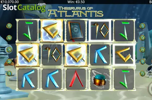 Скрин4. Thesaurus Of Atlantis слот