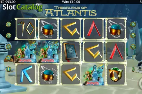 Скрин5. Thesaurus Of Atlantis слот