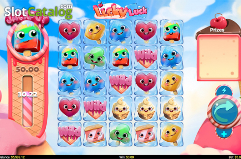 Скрин2. Licky Luck слот