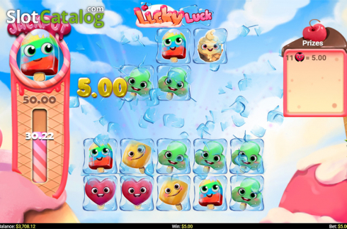 Скрин3. Licky Luck слот
