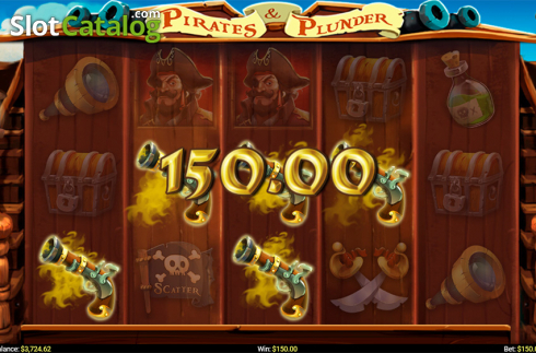 Скрин4. Pirates and Plunder слот