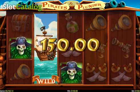 Скрин6. Pirates and Plunder слот