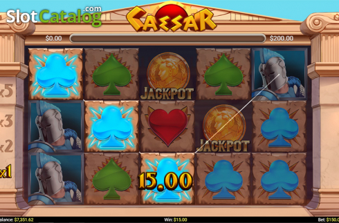 Скрин3. Caesar (Mobilots) слот