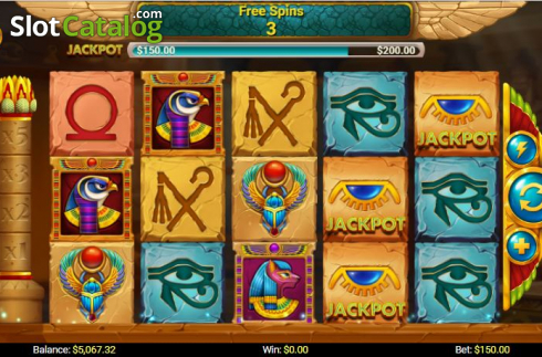 Скрин2. Pharaons of the Nile слот