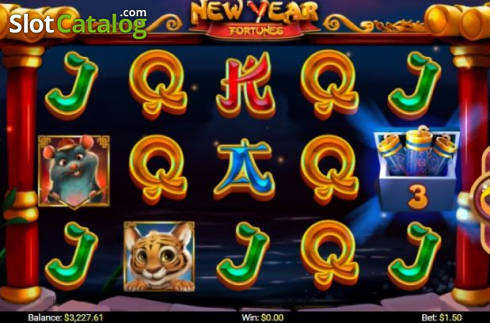Скрин6. New Year Fortunes слот