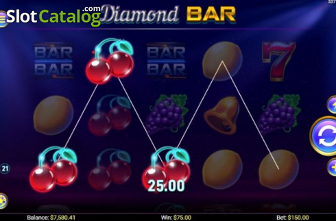 Скрин2. Diamond Bar слот
