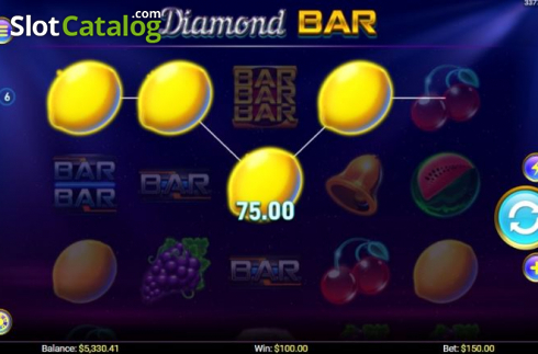 Скрин3. Diamond Bar слот