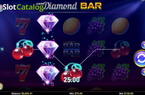 Скрин4. Diamond Bar слот