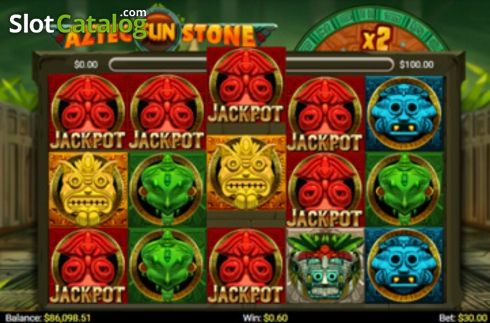 Скрин3. Aztec Sun Stone слот