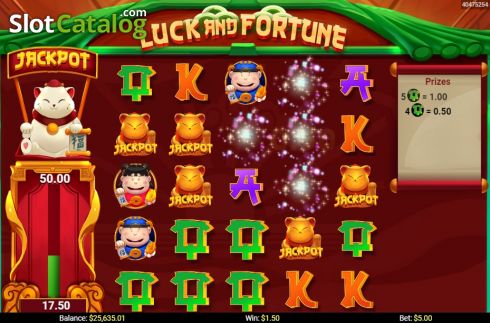 Скрин4. Luck and Fortune слот