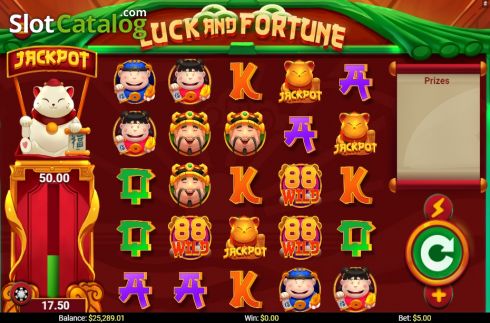 Скрин2. Luck and Fortune слот