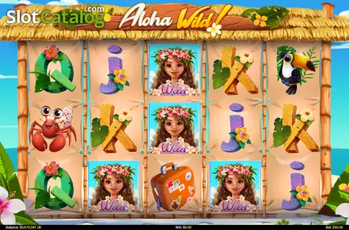 Скрин2. Aloha Wild слот