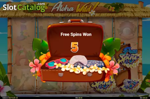 Скрин5. Aloha Wild слот