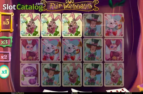 Скрин5. Flip Wonderland слот