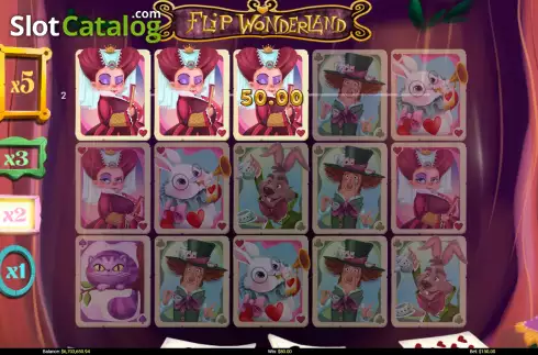 Скрин6. Flip Wonderland слот