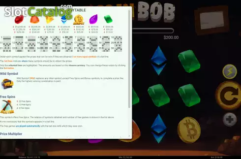 Скрин9. Bitcoin Bob слот