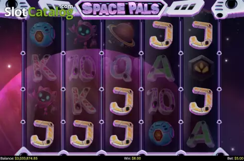 Скрин3. Space Pals слот