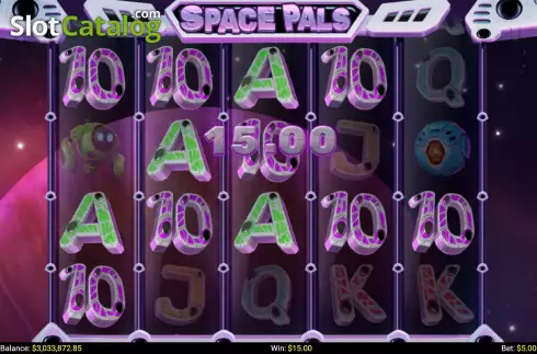 Скрин4. Space Pals слот