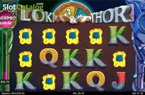 Скрин3. Loki and Thor Brotherhood слот