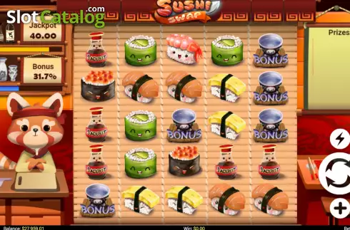 Скрин2. Sushi Swap слот