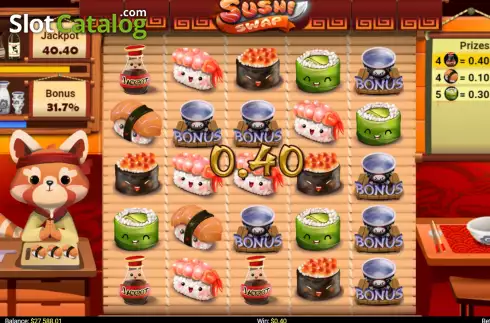 Скрин3. Sushi Swap слот