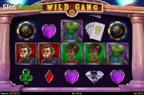 Скрин2. Wild Gang слот