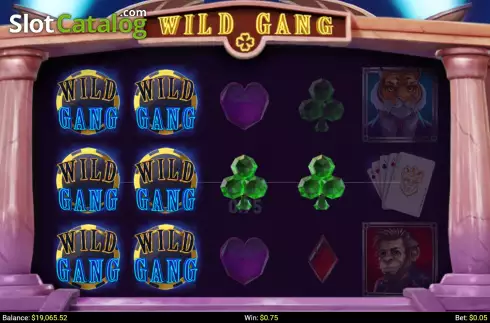 Скрин3. Wild Gang слот