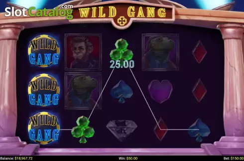 Скрин4. Wild Gang слот