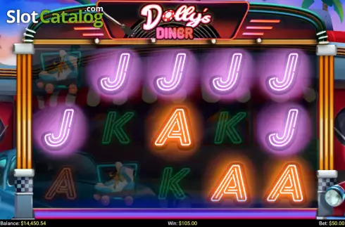 Скрин5. Dolly's Diner слот